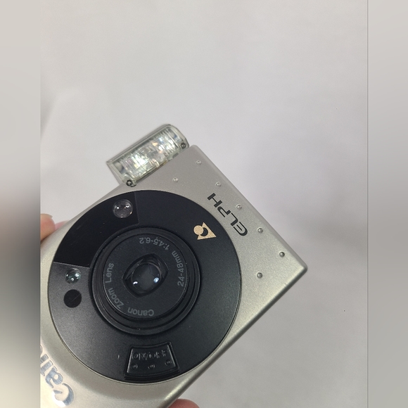 Vintage Canon ELPH APS Point and Shoot Film Camera 24-48mm Zoom-Read Description - Picture 8 of 8